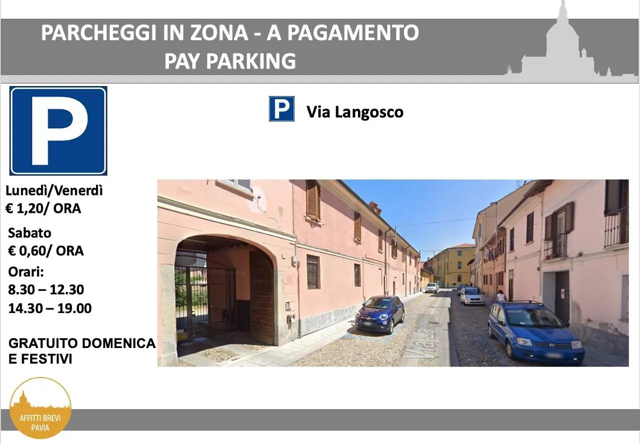 Casa Allegra_bilocale in centro con posto auto Pavia